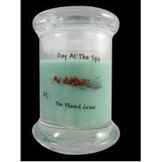 The Planed Grain Day at the Spa Soy Scented Jar Candle THPG1057